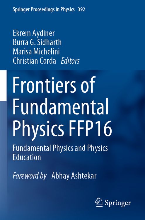 Produktbild: Frontiers of Fundamental Physics FFP16