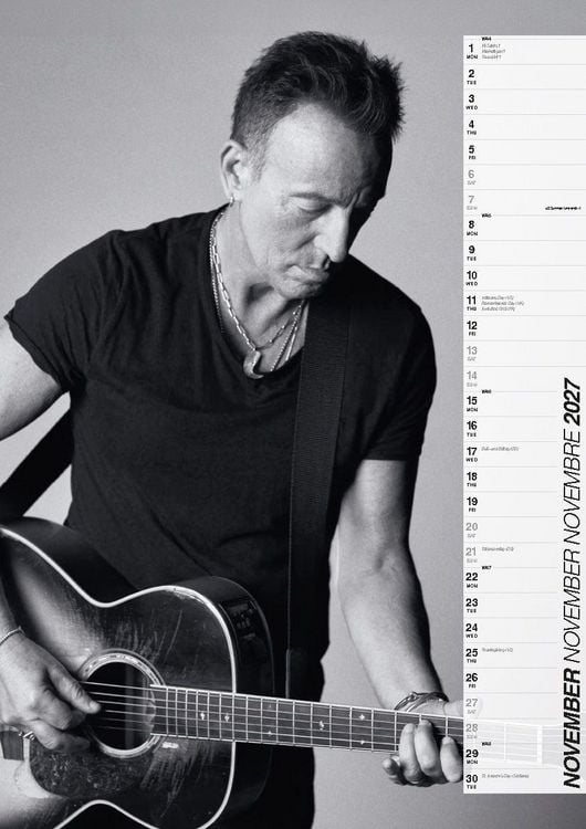 Produktbild: Bruce Springsteen Kalender 2027