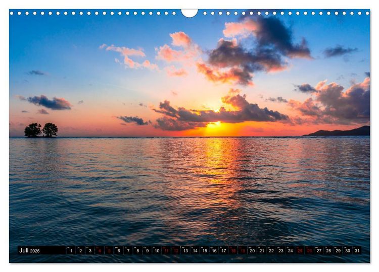 Produktbild: Seychellen - Das wahre Paradies (Wandkalender 2026 DIN A3 quer), CALVENDO Monatskalender