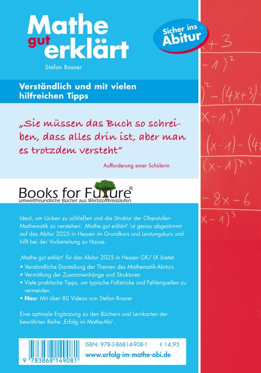 Produktbild: Mathe gut erkl&auml;rt Hessen Grundkurs und Leistungskurs