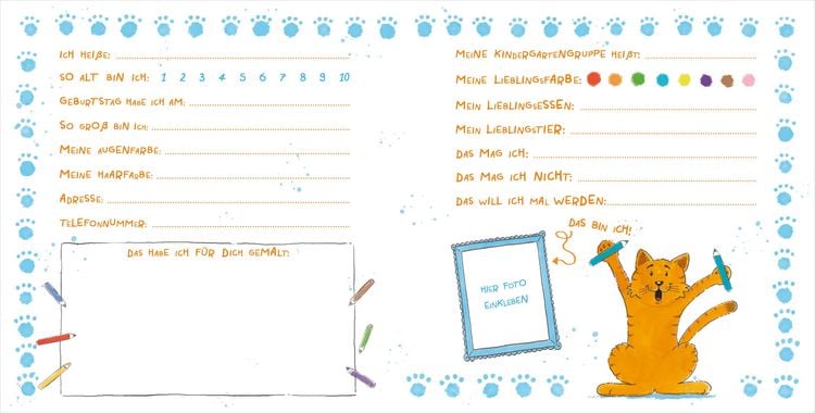 Produktbild: Sch&uuml;ttel den Apfelbaum - Meine Kindergartenfreunde. Eintragbuch f&uuml;r Kinder ab 3 Jahren