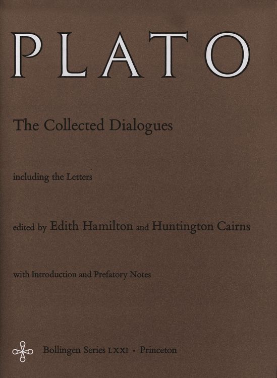 Produktbild: The Collected Dialogues of Plato