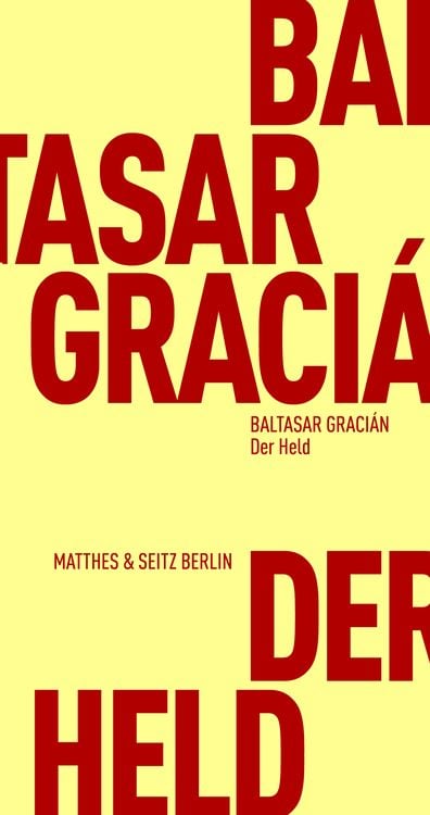 Bild vom Artikel Der Held vom Autor Baltasar Gracian
