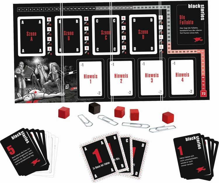 Produktbild: black stories Das Spiel