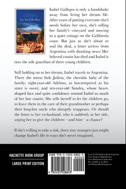 Produktbild: Say You'll Be Mine (Large Print Edition)