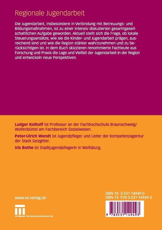 Produktbild: Regionale Jugendarbeit