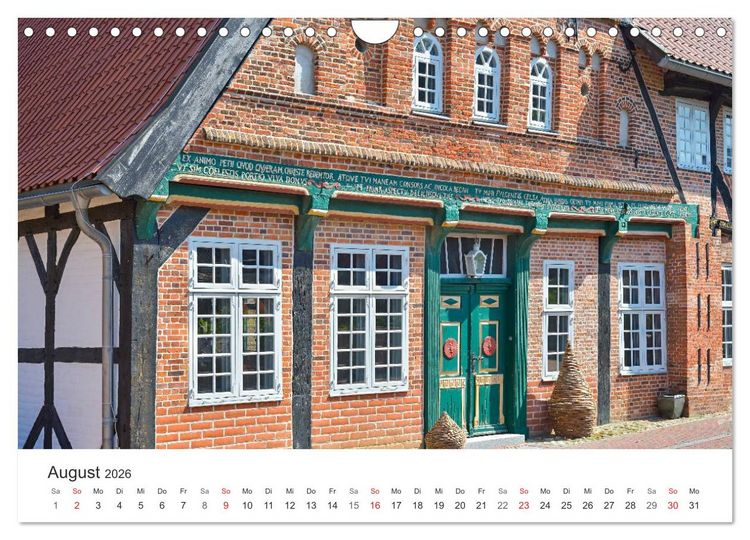 Produktbild: 750 Jahre Meldorf (Wandkalender 2026 DIN A4 quer), CALVENDO Monatskalender