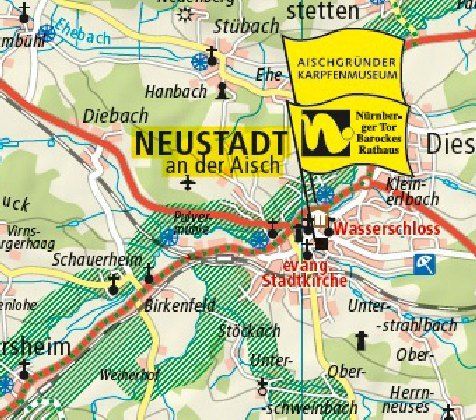 Produktbild: Publicpress Erlebnisf&uuml;hrer Steigerwald, Fr&auml;nkisches Weinland 1:130.000