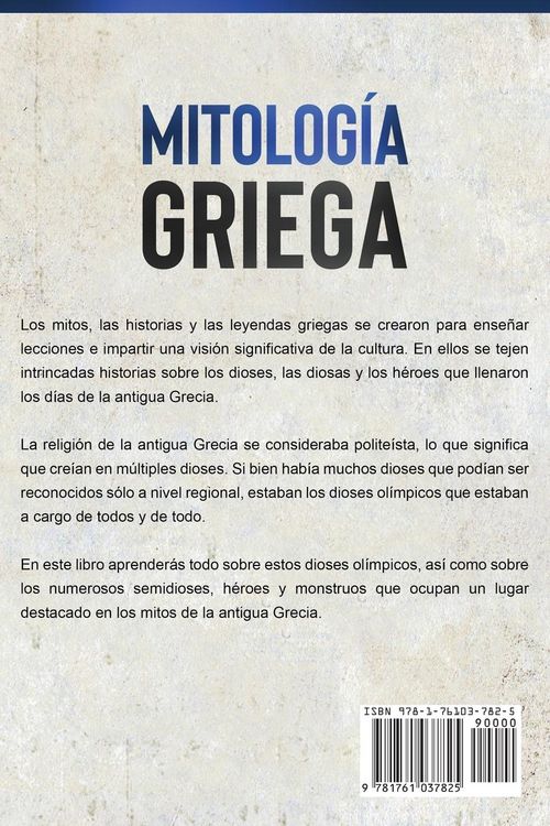 Produktbild: Mitolog&iacute;a Griega