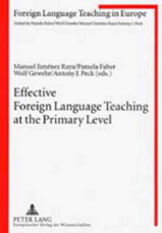 Produktbild: Effective Foreign Language Teaching at the Primary Level