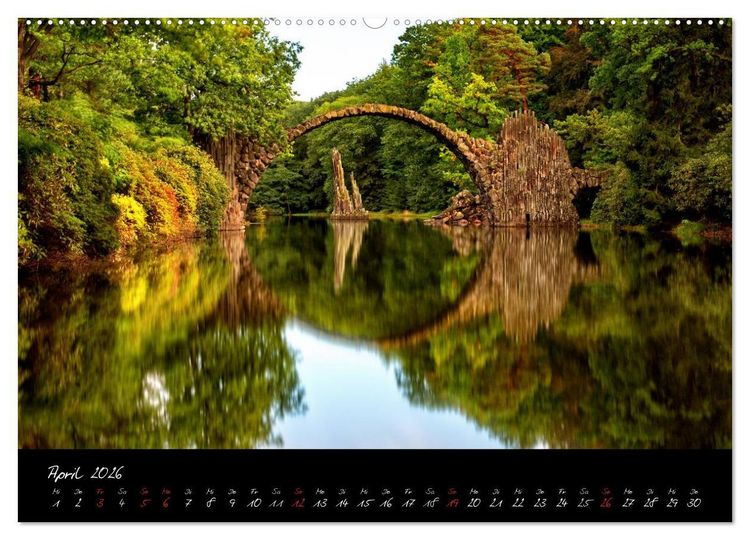 Produktbild: Traumlandschaften - Eine Reise durch Europa (hochwertiger Premium Wandkalender 2026 DIN A2 quer), Kunstdruck in Hochglanz