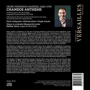 Produktbild: Chandos Anthems HWV 247,249b,251b