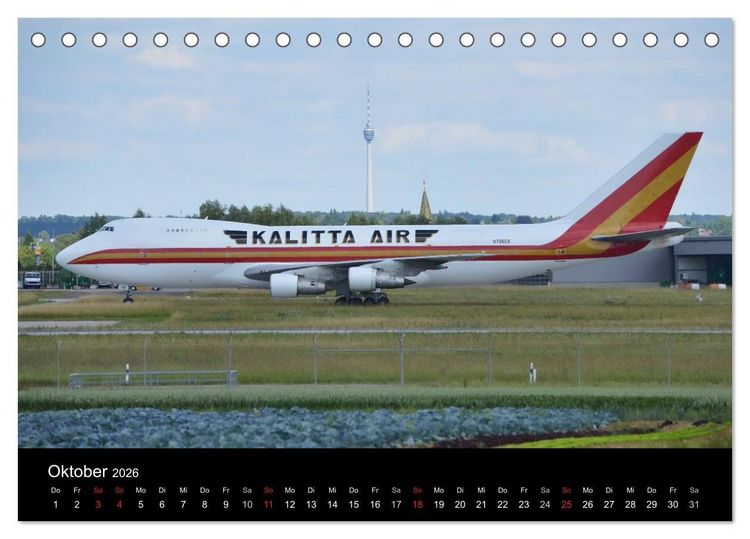 Produktbild: Air-Cargo (Tischkalender 2026 DIN A5 quer), CALVENDO Monatskalender