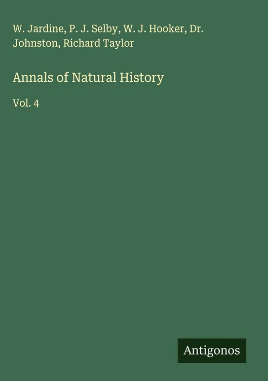 Produktbild: Annals of Natural History