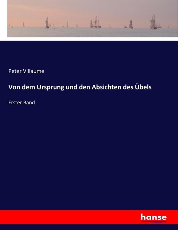 Produktbild: Von dem Ursprung und den Absichten des &Uuml;bels
