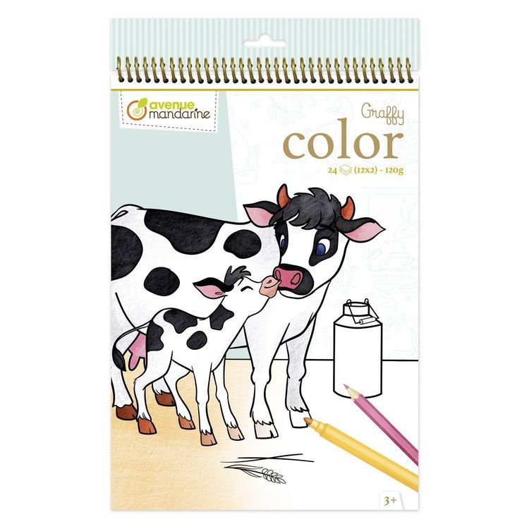 Produktbild: Avenue Mandarine, Graffy Color, Tiere Bauernhof Mutter-Kind