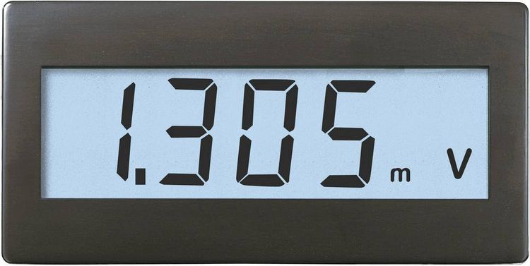 Produktbild: VOLTCRAFT DVM330W Digitales Einbaumessger&auml;t &plusmn;199.9 mV (beliebig erweiterbar durch Vorschalten von Widerst&auml;nden)