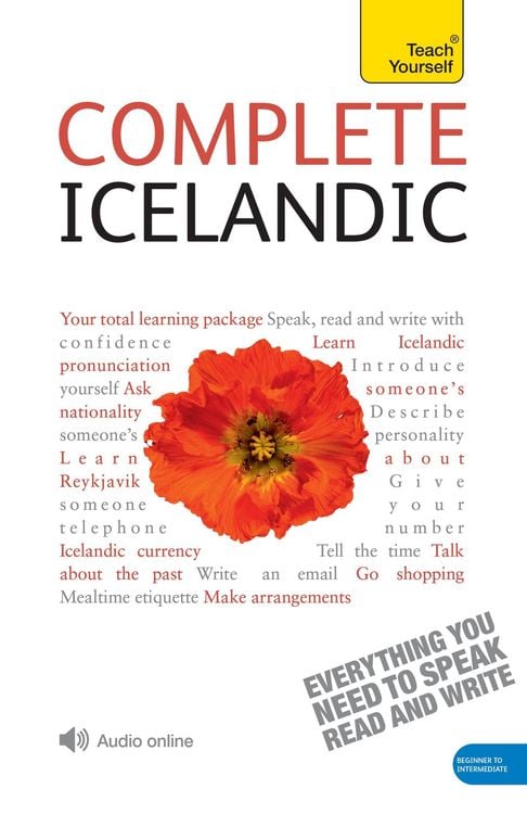 Produktbild: Complete Icelandic Beginner to Intermediate Book and Audio Course