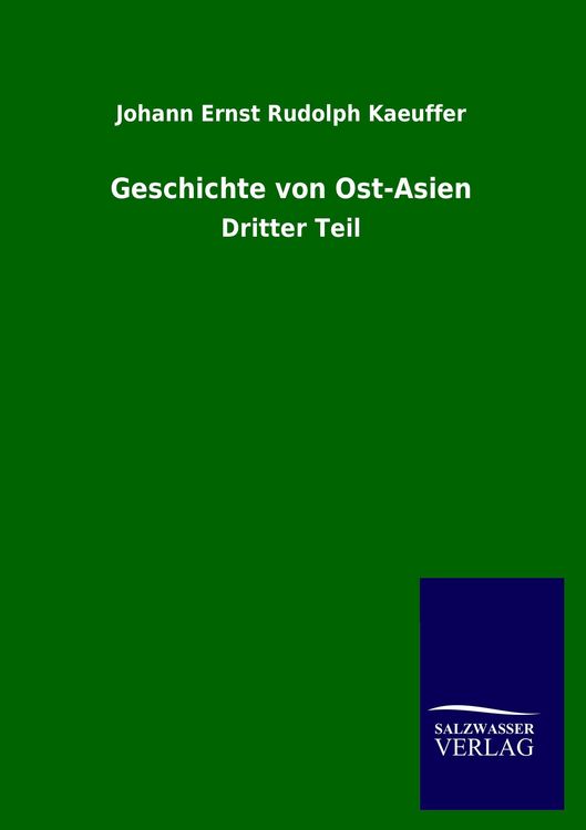 Produktbild: Geschichte von Ost-Asien