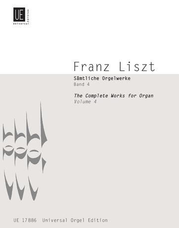 Produktbild: Liszt, F: S&auml;mtliche Orgelwerke Band 4