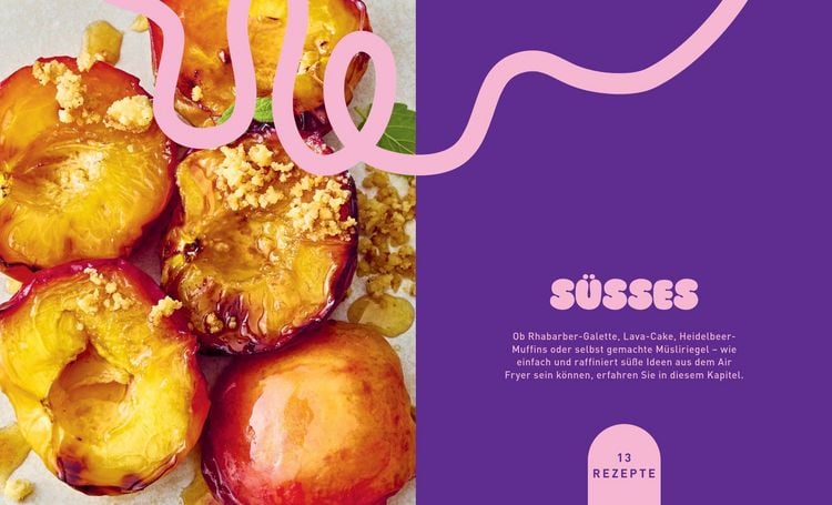 Produktbild: Air Fryer - Das Kochbuch. 100 leckere Rezepte f&uuml;r den Air Fryer: Von knusprigen Snacks &uuml;ber herzhafte Hauptgerichte bis hin zu s&uuml;&szlig;en Desserts