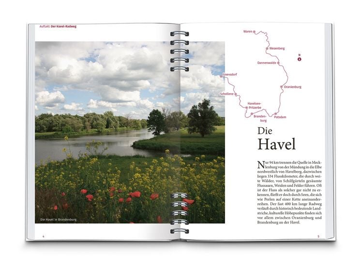 Produktbild: KOMPASS Radreisef&uuml;hrer Havel-Radweg