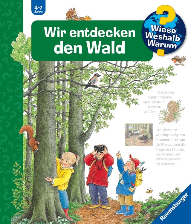 Produktbild: Wieso? Weshalb? Warum? Kernreihe (4-7 J.), Band 46 - Wir entdecken den Wald