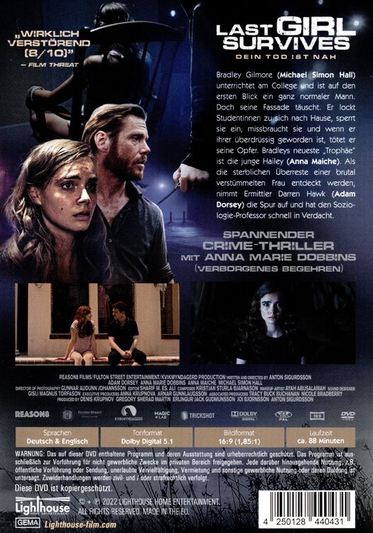 Produktbild: Last Girl Survives