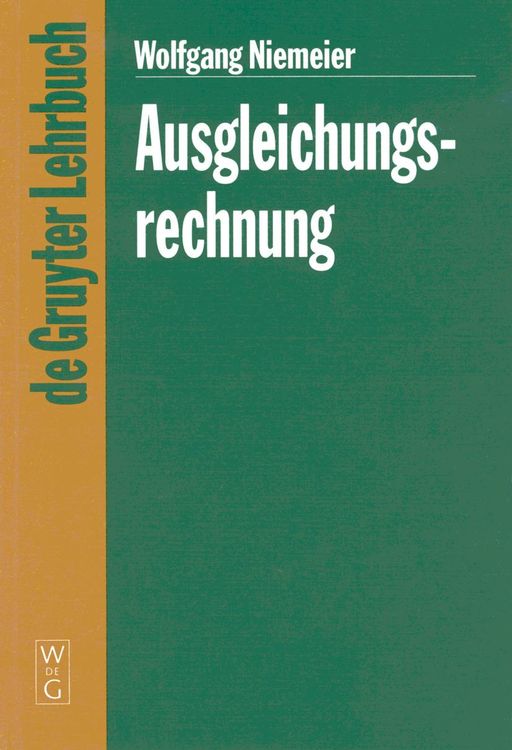 Produktbild: Ausgleichungsrechnung