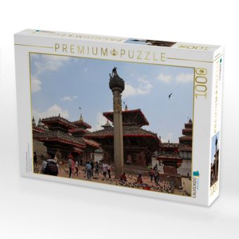 Produktbild: CALVENDO Puzzle Durbar Square, Kathmandu | 1000 Teile Lege-Gr&ouml;&szlig;e 64x48cm Foto-Puzzle f&uuml;r gl&uuml;ckliche Stunden