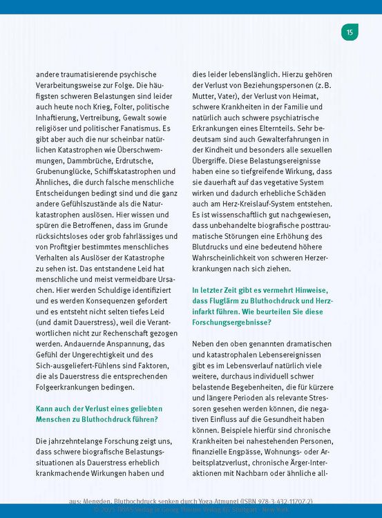 Produktbild: Bluthochdruck senken durch Yoga-Atmung