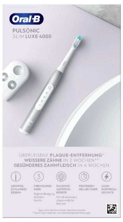 Produktbild: Oral-B 4210201305644 Elektrische Zahnb&uuml;rste Platin