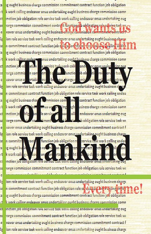 Produktbild: The Duty of All Mankind