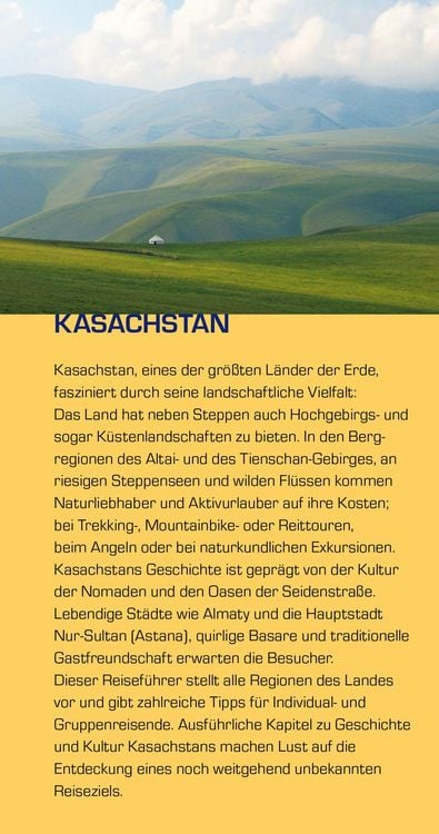 Produktbild: TRESCHER Reisef&uuml;hrer Kasachstan