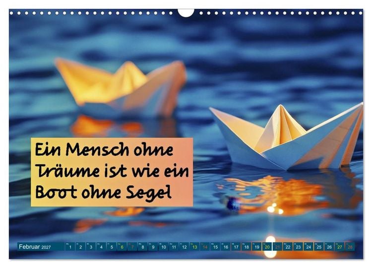 Produktbild: Segeln - mit einem Augenzwinkern (Wandkalender 2027 DIN A3 quer), CALVENDO Monatskalender