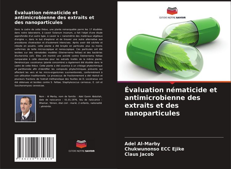 Produktbild: &Eacute;valuation n&eacute;maticide et antimicrobienne des extraits et des nanoparticules