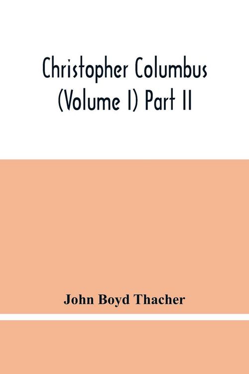 Produktbild: Christopher Columbus (Volume I) Part Ii
