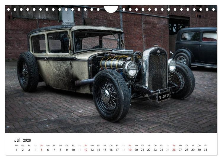 Produktbild: Custom Cars - M&auml;nnertr&auml;ume werden wahr (Wandkalender 2026 DIN A4 quer), CALVENDO Monatskalender