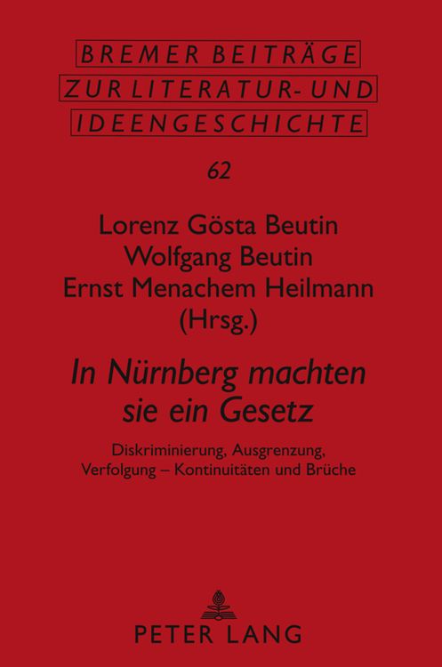Bild vom Artikel In Nürnberg machten sie ein Gesetz vom Autor Lorenz Gösta Beutin