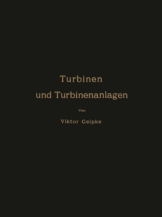 Produktbild: Turbinen und Turbinenanlagen