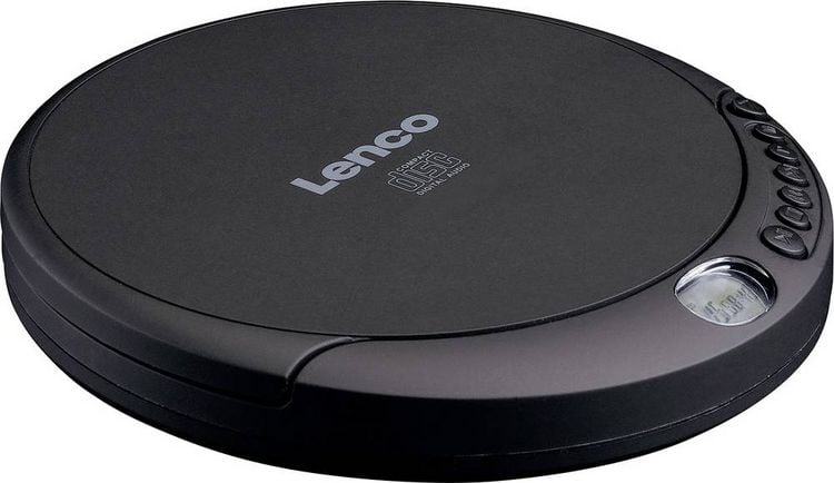 Produktbild: Lenco CD-010 Tragbarer CD-Player CD, CD-RW, CD-R Akku-Ladefunktion Schwarz