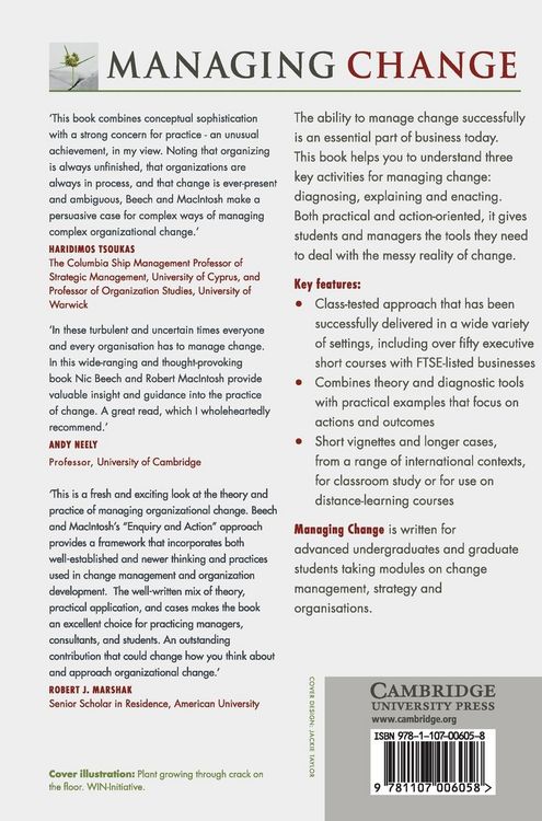 Produktbild: Managing Change
