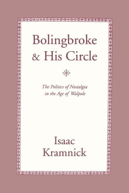 Produktbild: Bolingbroke and His Circle