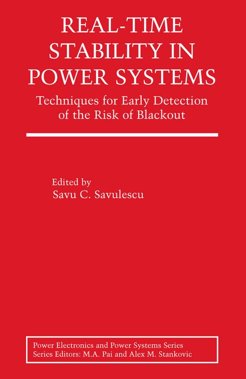 Produktbild: Real-Time Stability in Power Systems