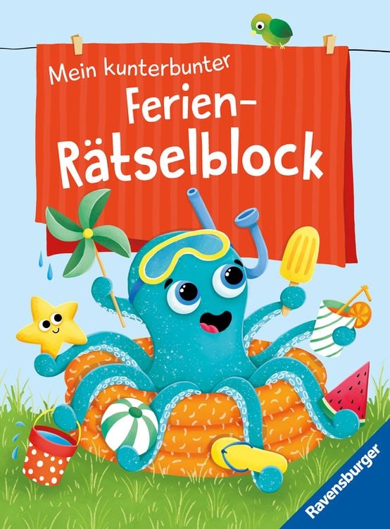 Produktbild: Mein kunterbunter Ferien-R&auml;tselblock