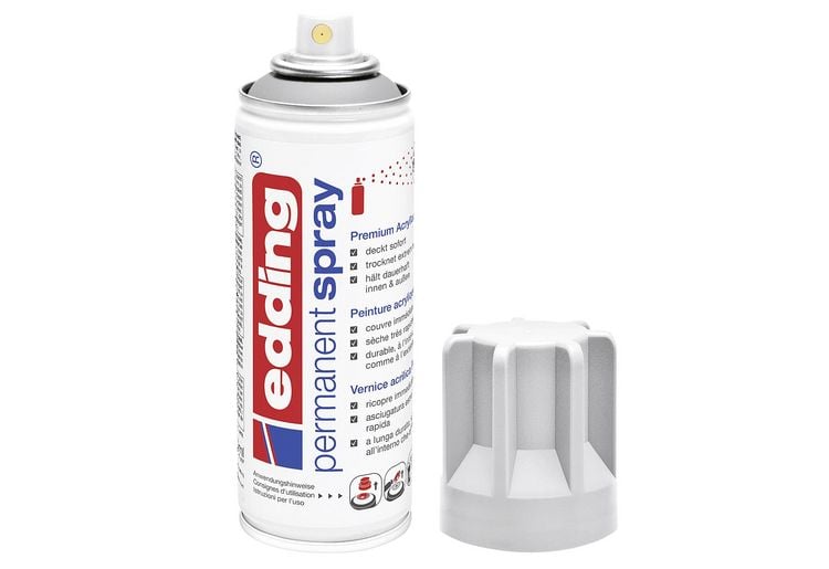 Produktbild: 5200 Permanent Spray, lichtgrau matt, 200ml Premium Acryllack