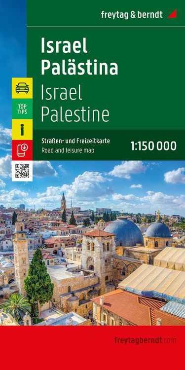 Produktbild: Israel - Pal&auml;stina, Stra&szlig;en- und Freizeitkarte 1:150.000, freytag & berndt