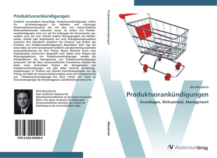 Produktbild: Produktvorank&uuml;ndigungen