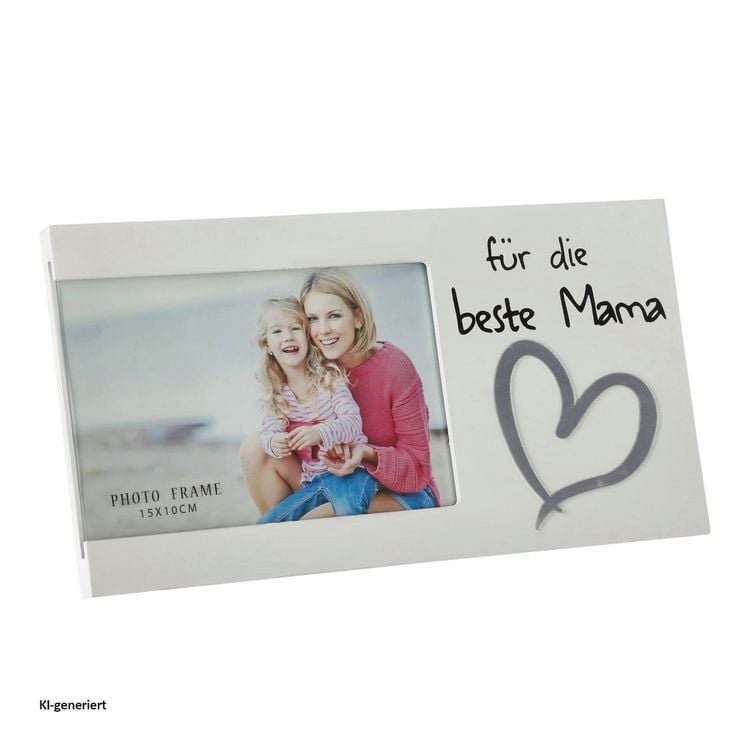 Produktbild: HTI-Living Bilderrahmen 15 x 10 mit Spruch "F&uuml;r die Beste Mama"
