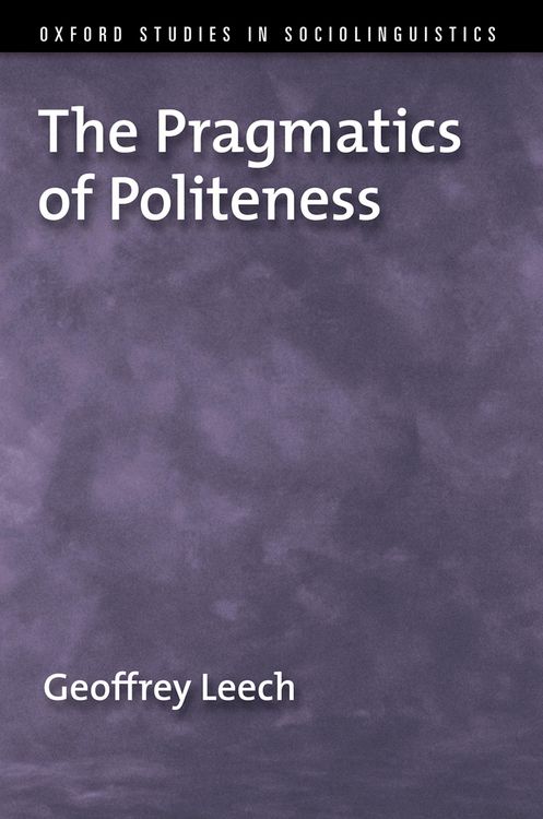 Produktbild: The Pragmatics of Politeness